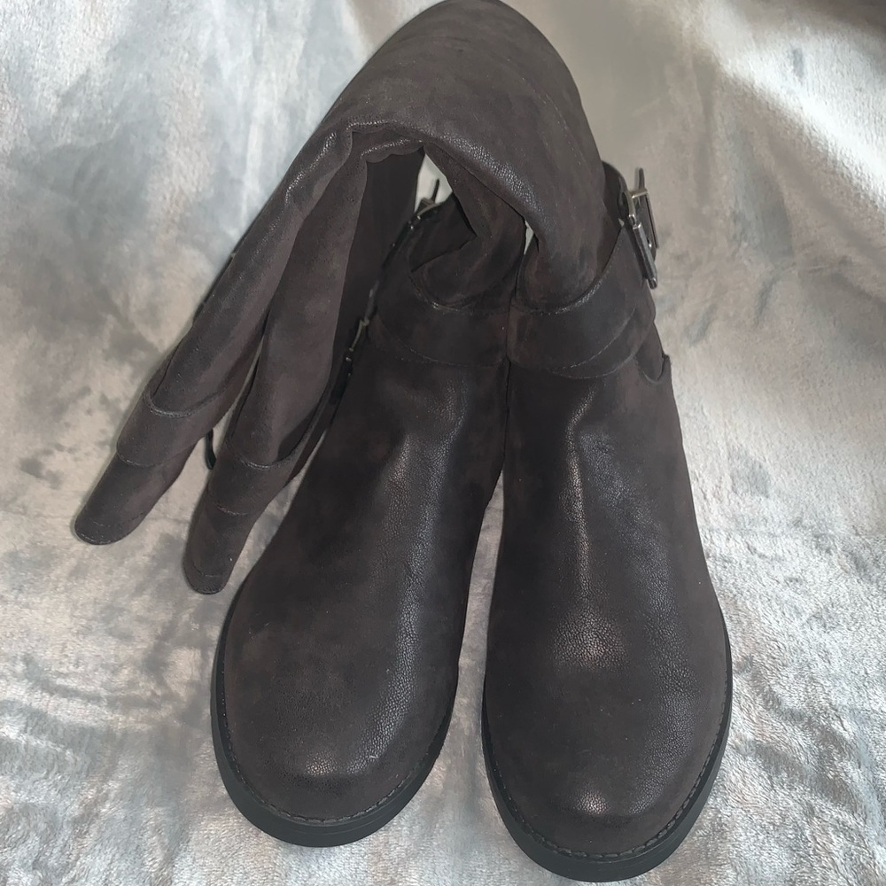 TORRID Black Knee High Boots